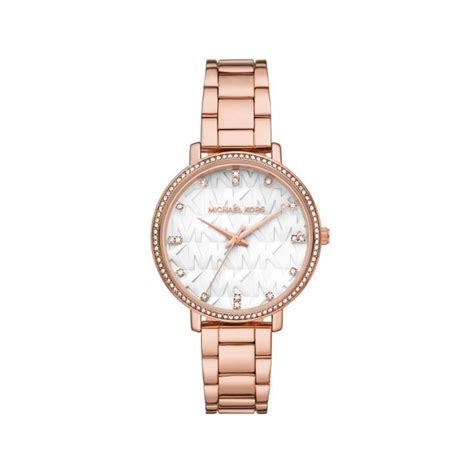 michael kors pyper rose gold tone watch|Michael Kors pyper rose.